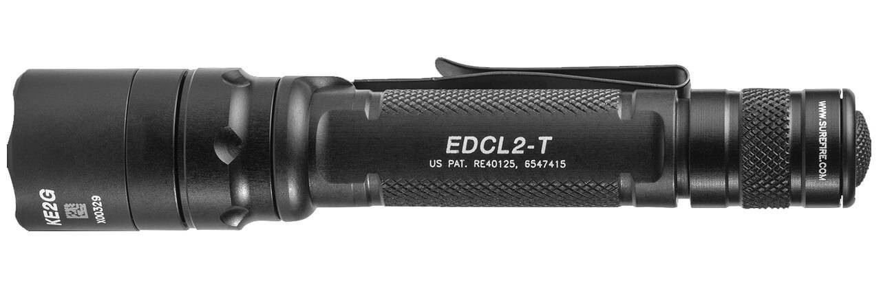 Surefire EDCL2-T Dual-Output Everyday Carry LED Flashlight