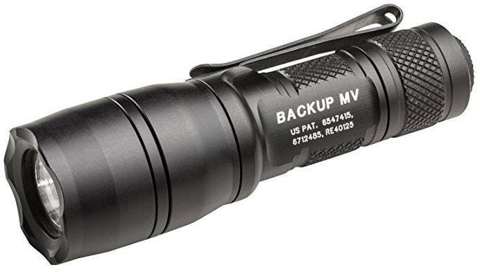 SUREFIRE(シュアファイア)E1B-MV BACKUP MaxVision Surefire E1B Backup Max Vision Beam Dual Output LED Flashlight