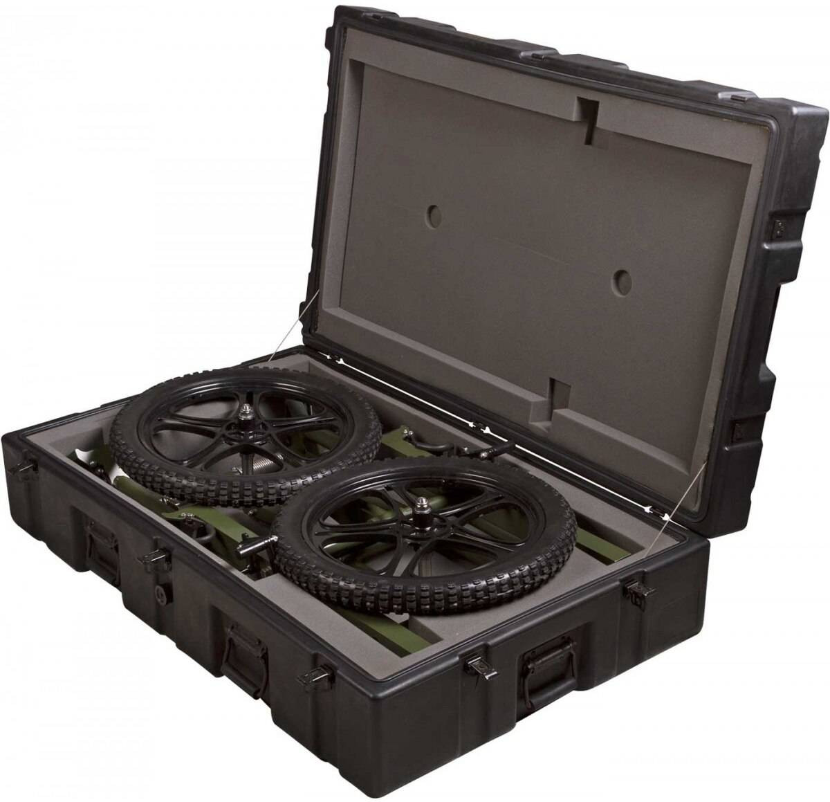 North American Rescue Wheeled Litter Carrier With Case 60-0063