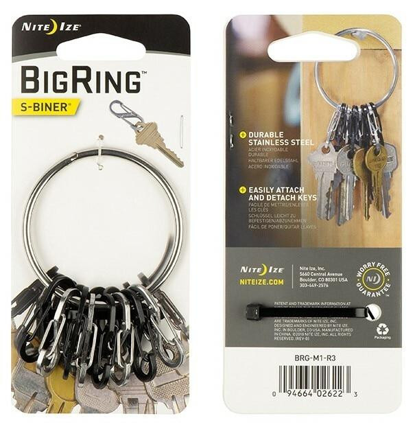 Nite Ize BigRing Steel S-Biner