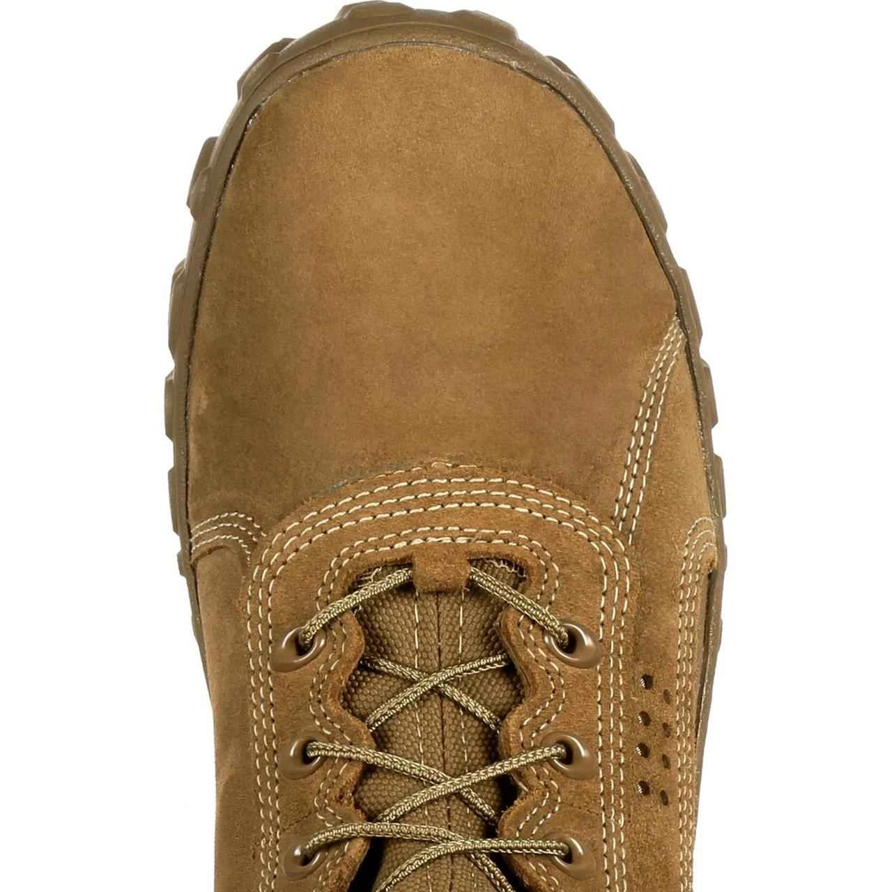 Rocky S2V Tactical Boots Mens 5.5 Coyote Brown Steel Toe RKC053 Military NEW 6 M ROCKY MENS S2V TACTICAL STEEL TOE MILITARY BOOTS  main image 2