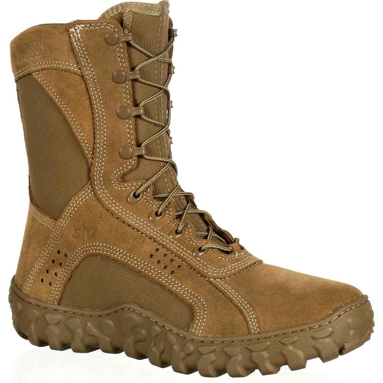 Rocky S2V Tactical Military Boot Coyote Brown