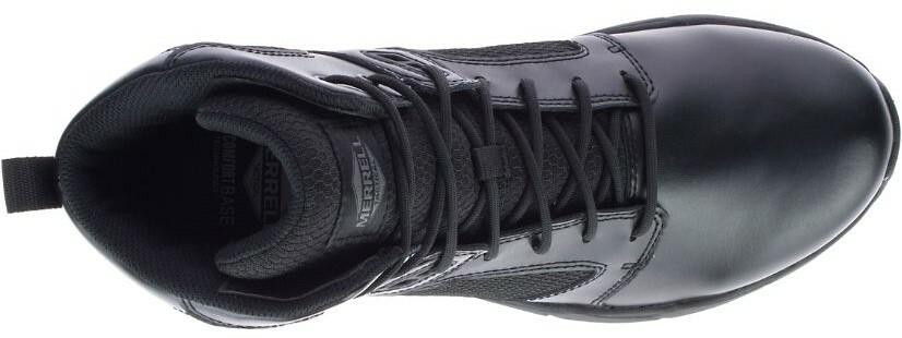 Merrell Men\'s Fullbench Mid Waterproof Black Tactical Hiking Boots J099439 Sz 12 merrell-fullbench-mid-tactical  main image 4