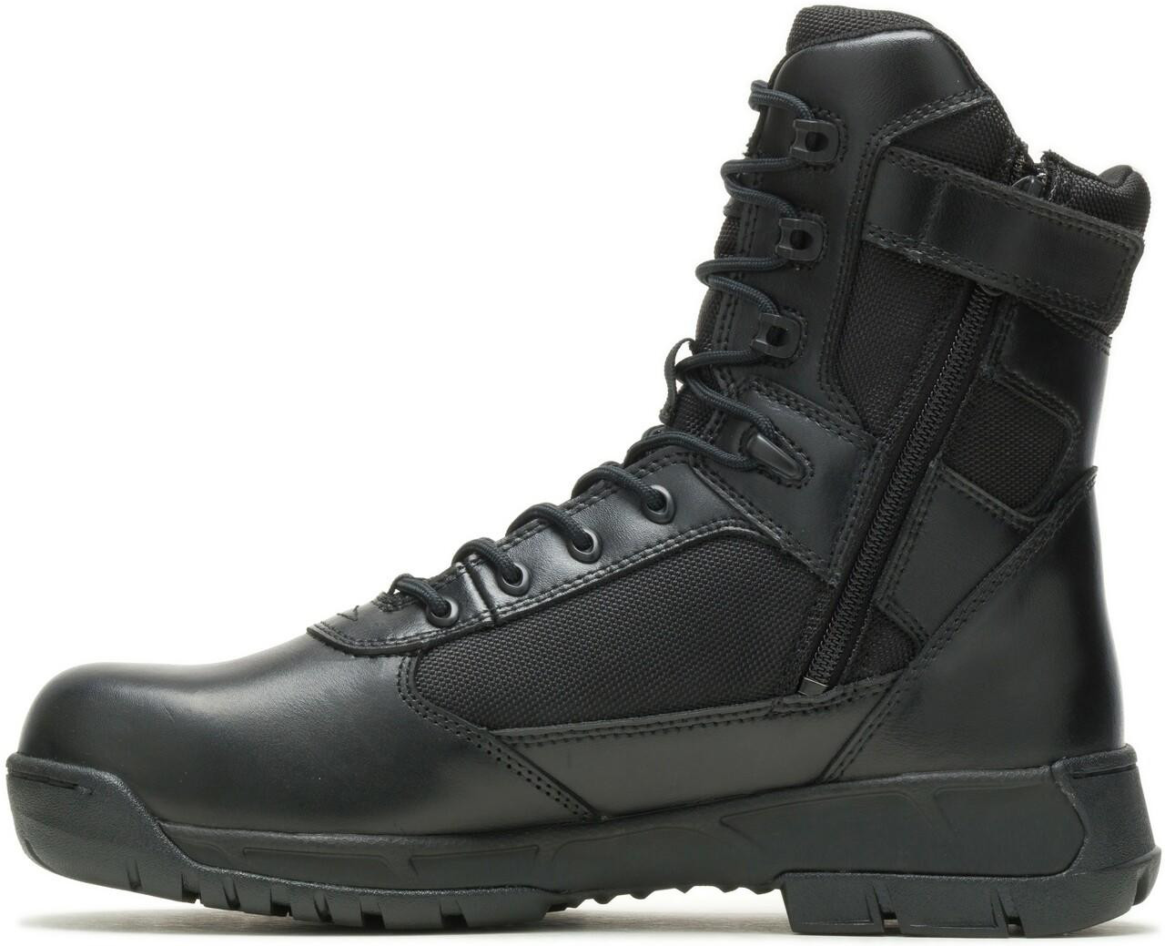Bates Men's Tactical Sport 2 Tall Side-Zip Waterproof Black Boot
