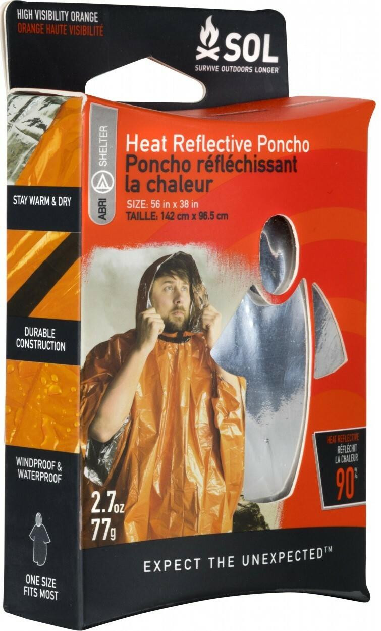 Adventure Medical Kits SOL Heat Reflective Poncho 0140-6001
