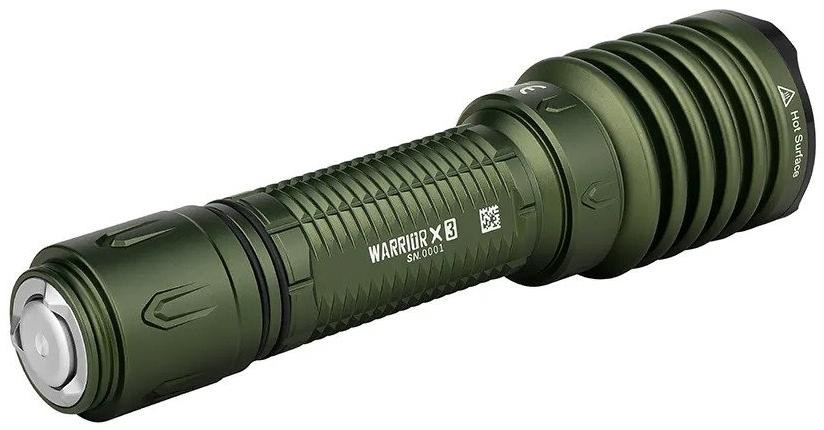 Olight Warrior X 3 Steel Warrior Ring One-Button Operation