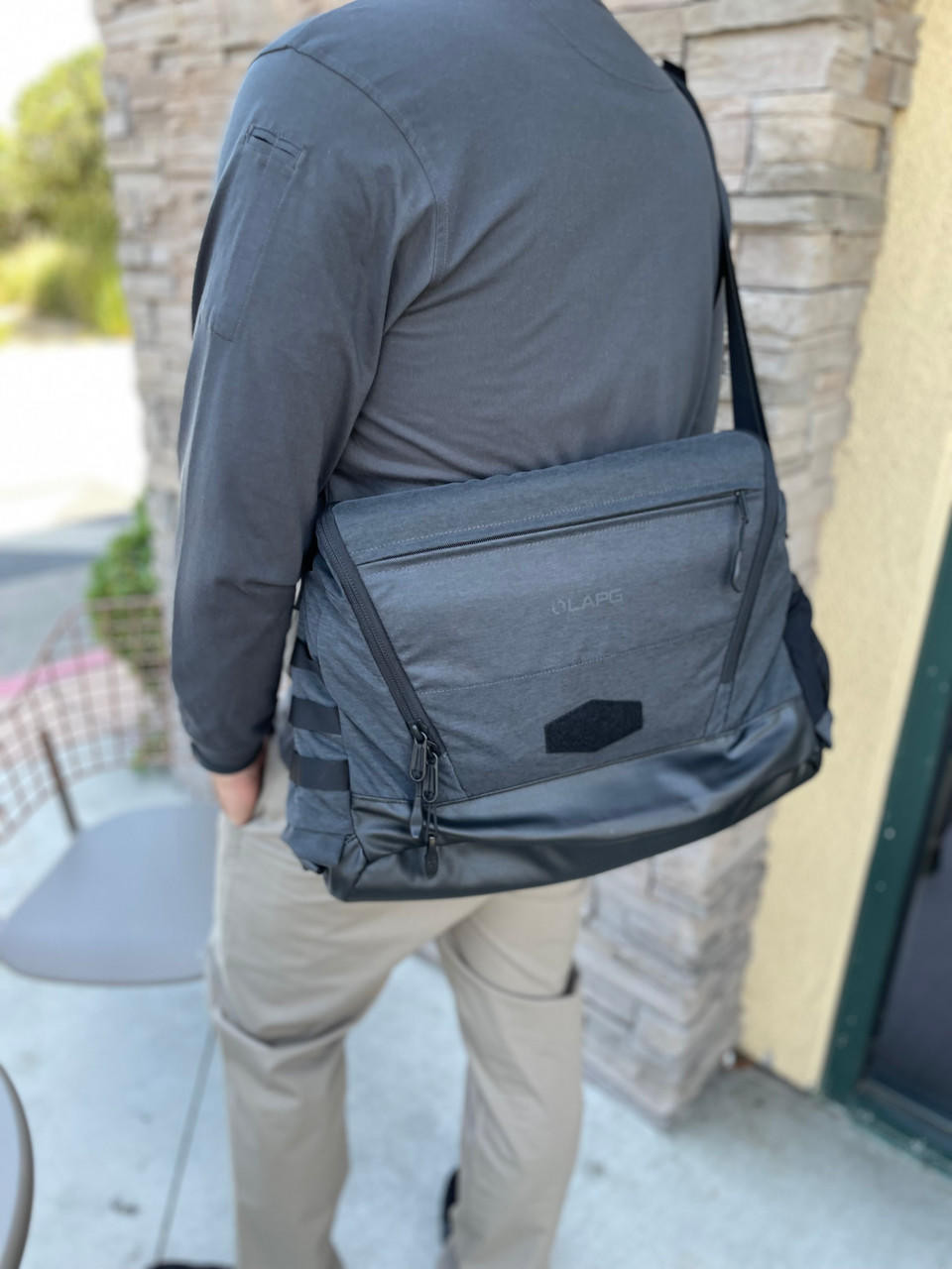 LAPG Terrain Stealth Covert CCW Messenger Bag