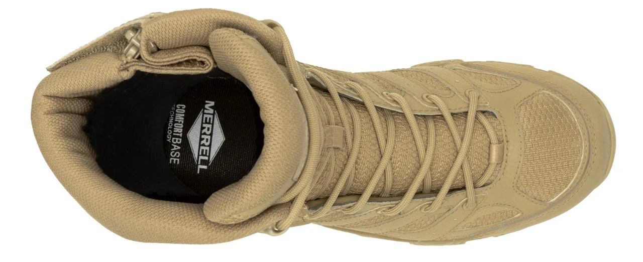 NwoT!! MERRELL Tactical Zip WaterProof Boot, Mens Size 10.5, Dark Coyote Merrell Men main image 4