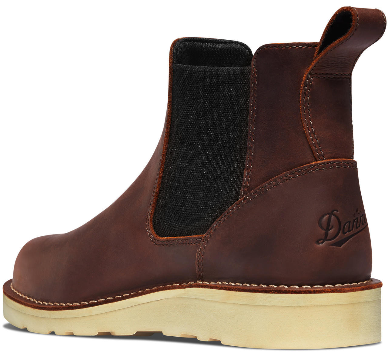 Danner Men’s Brown Leather Chelsea Work Boot Danner Men main image 3