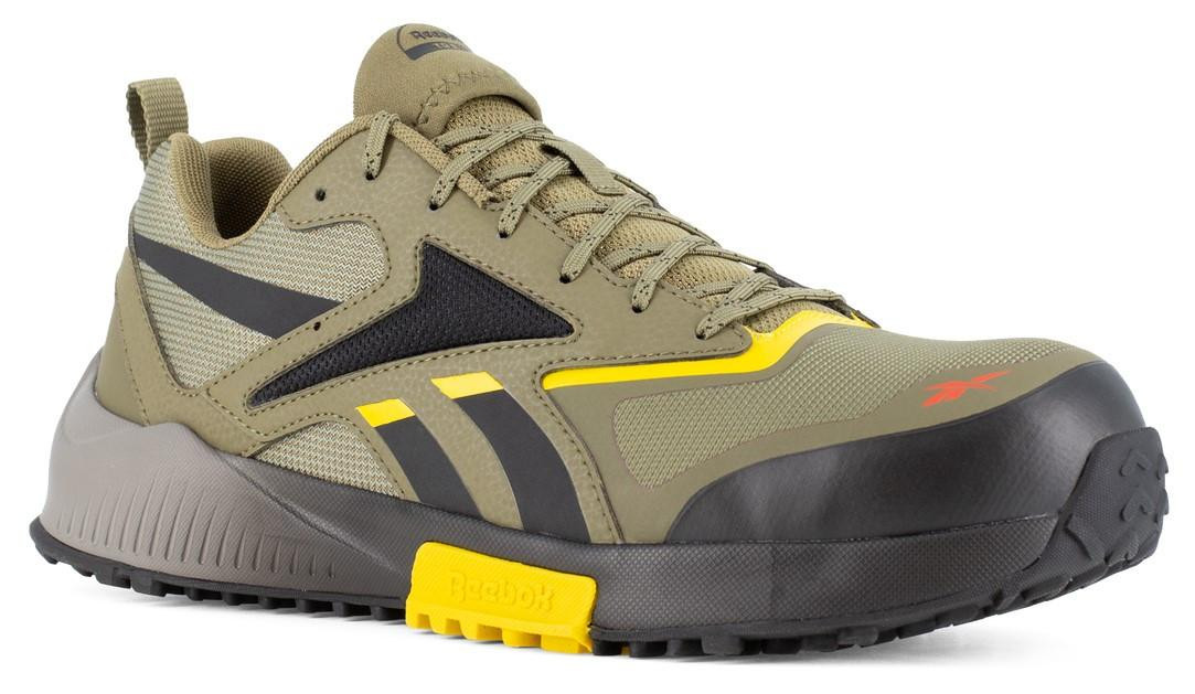 Reebok Men's Army Green/Black/Yellow Lavante Trail 2 Trail Running