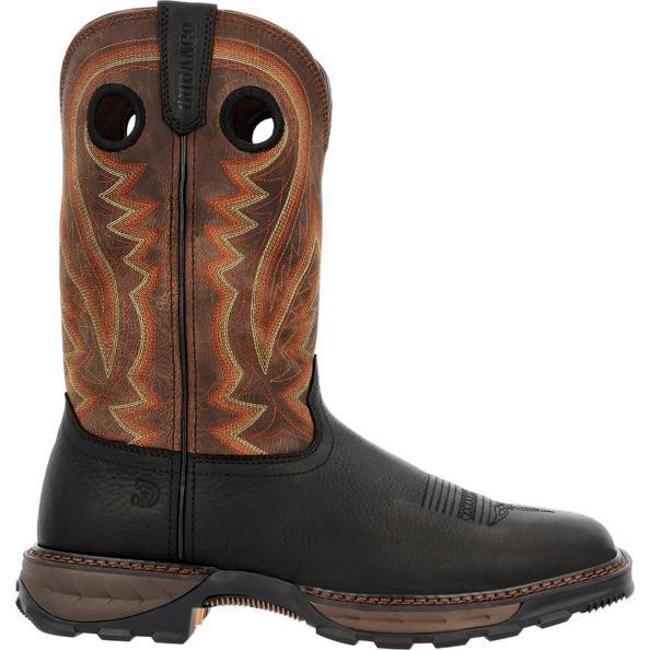 Durango Maverick XP Men's Onyx and Dark Bay Western Work Boot-DDB0402