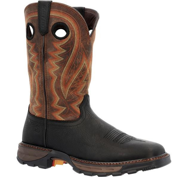 Durango Maverick XP Men's Onyx and Dark Bay Western Work Boot-DDB0402