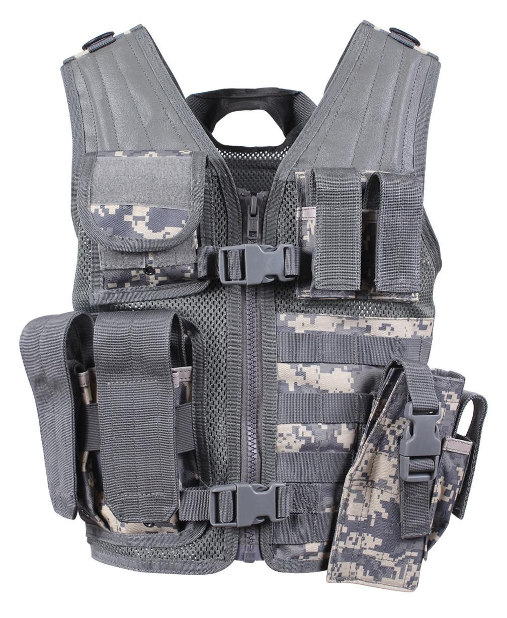 Rothco Kid's Tactical Ventilated Cross Draw Vest
