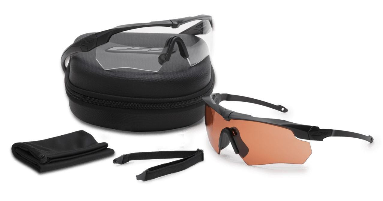 ESS Crossbow Suppressor 2X Black Clear & Hi-Def Copper Eyeshield
