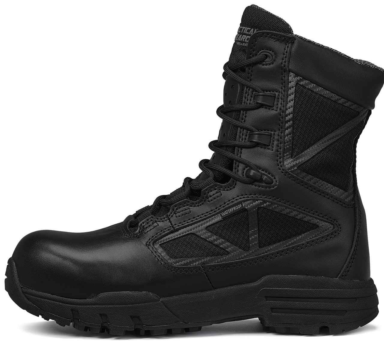 Tactical Research Chrome 8 Waterproof Side Zip Composite Toe Tactical Boot 7980