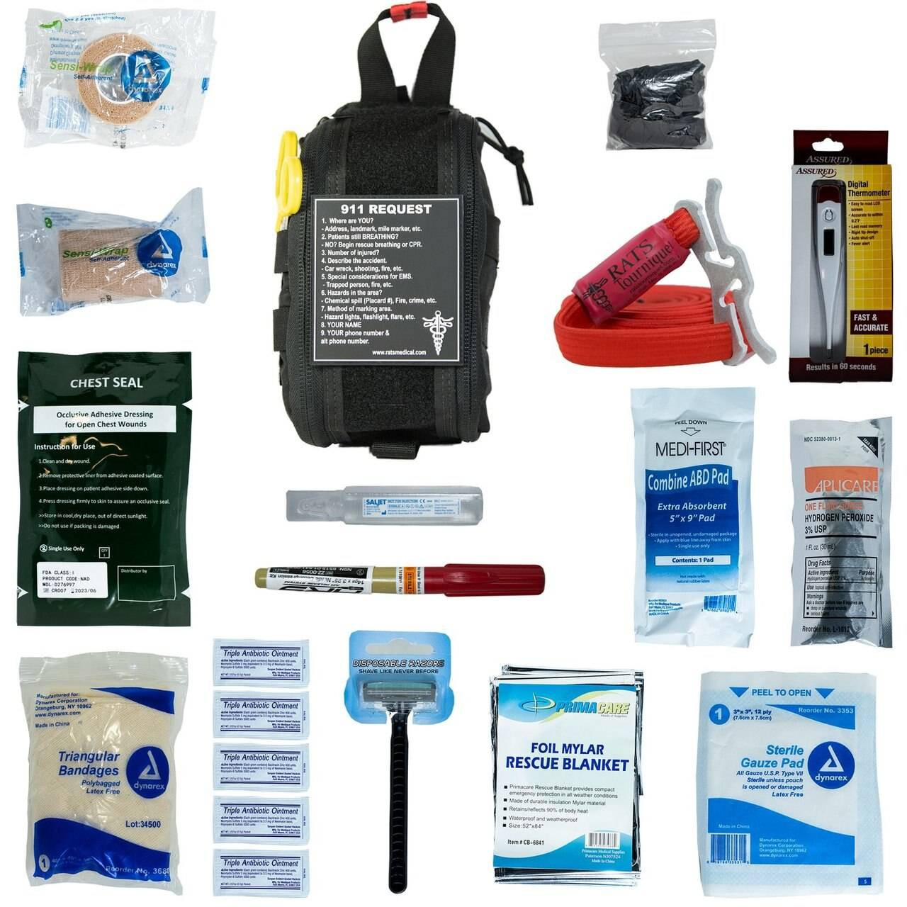 RATS Medical K9 Emergency First Aid Kit