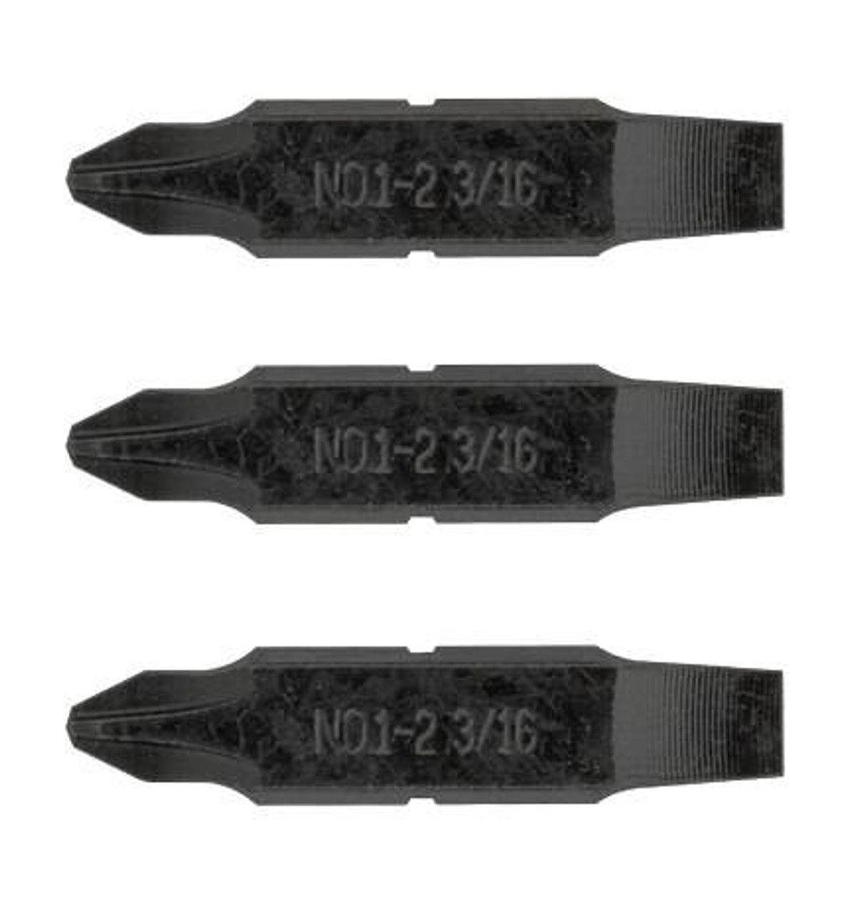 Leatherman 12 Phillips and 3/16 Flat Screwdriver Bits 3 PK for