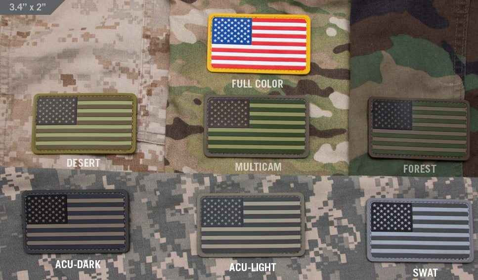 Mil-Spec Monkey Texas Flagge Patch – 7,6x5,1 Cm, Volle Farben, Mit Klettrückseite