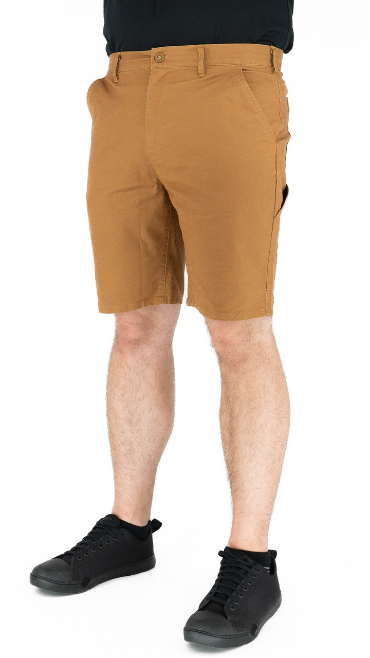 パンツ ennoy nylon shorts BROWN Our Legacy - Work Shop Work Shorts Chestnut Nylon Oxford
