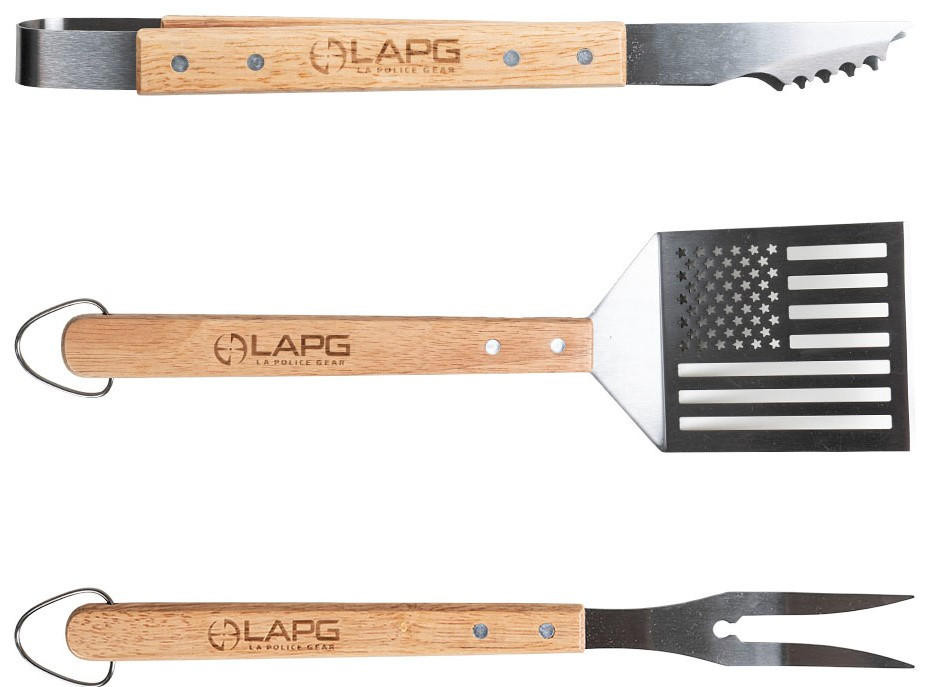 LAPG Tactical Grilling Barbeque Apron With Grilling Tools