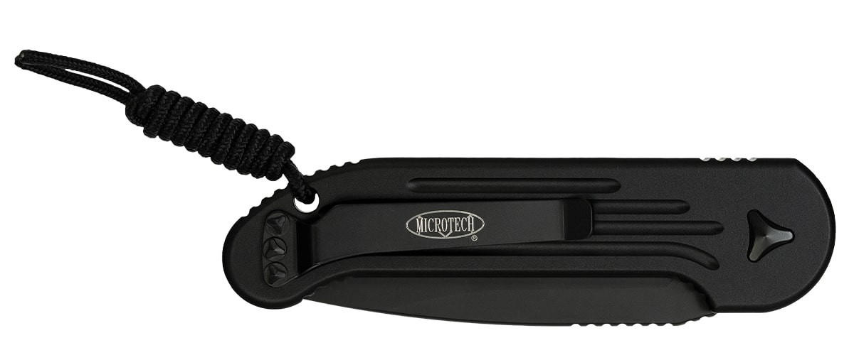 Microtech LUDT Plain Edge Automatic Folding Knife