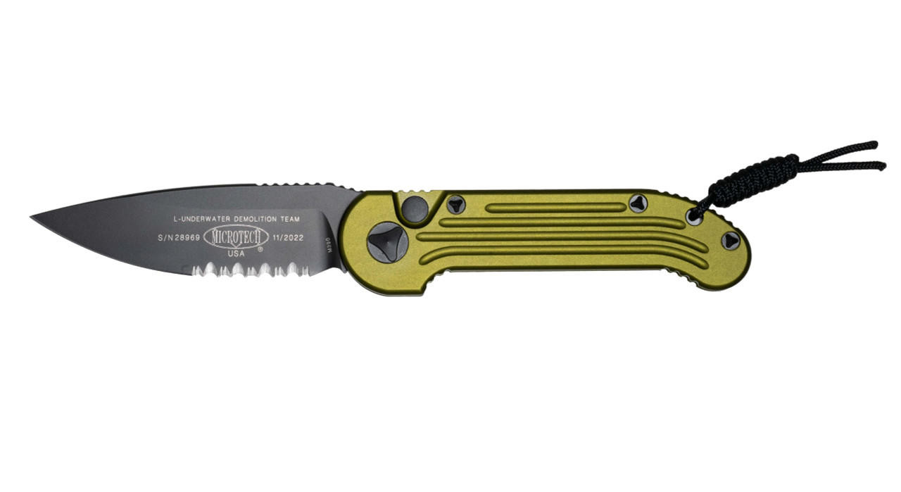 Microtech LUDT Combination Edge Automatic Folding Knife