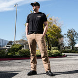 LA Police Gear Mens Camo Tac Supply Short Sleeve T-Shirt TAC-SUPPLY-CAMO