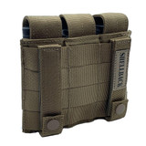 Shellback Tactical Triple Pistol Magazine Pouch - SBT-6000 - Coyote Back - Only 18.99 - |LA Police Gear|