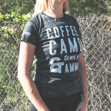 LA Police Gear Women's Coffee Camo Ammo T-Shirt