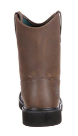 Georgia Boot Little Kid's 7" Brown Pull-On Boot back