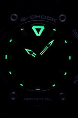 G-Shock Black GRAVITYMASTER G-Carbon BLE Watch GR-B200-1A - GITD Face