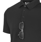 LA Police Gear Atlas Short Sleeve Tencel Polo Shirt - Sunglass Loop