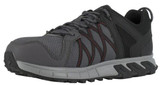 Reebok Men's Athletic Trailgrip Grey and Black Work Shoe RB3402