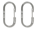 Nite Ize MicroLink Pet Tag Carabiner Stainless - 2 Pack - TL-11-2R3 - LA Police Gear