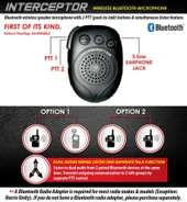 Ear Phone Connection Interceptor Bluetooth Mic INTERCEPTOR Thumbnail Image