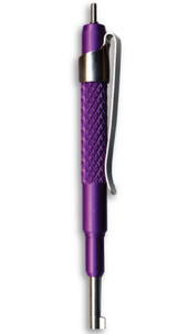 Zak Tool ZT13 Purple Aluminum Pocket Handcuff Key Thumbnail Image