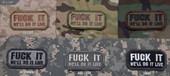 Mil-Spec Monkey Fuck It - Well do it Live Patch FUCK-IT Thumbnail Image