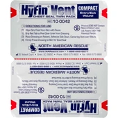 North American Rescue Hyfin Vent Compact Chest Seal Twin Pack 10-0042 Thumbnail Image
