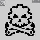 Mil-Spec Monkey Death Mechanic Stencil ST-DEATHMECHANIC Thumbnail Image