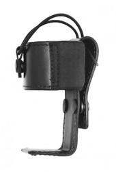 Aker Model 588U Universal Radio Holder black plain side profile Thumbnail Image