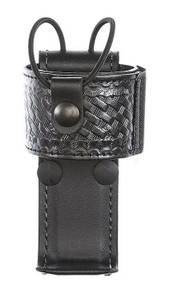 Aker Model 588U Universal Radio Holder black bw front profile Thumbnail Image