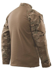 TRU-SPEC T.R.U. 1/4 Zip Winter Combat Shirt Multicam Back Thumbnail Image