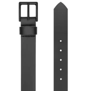 LA Police Gear Everyday Black Leather Comfort Belt  Thumbnail Image