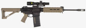 Magpul PMAG 25 LR/SR GEN M3 Window, 7.62x51 MAG292-BLK 873750008516 Thumbnail Image