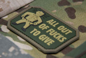MilSpec Monkey All Out PVC Patch ALLOUT Thumbnail Image