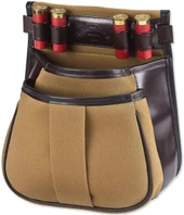 Galco Canvas and Leather Sporting Clays Shotgun Shell Pouch CT1043DH 601299115019 Thumbnail Image