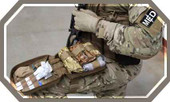 Tactical Medical Solutions Drop Leg Pouch - Advanced Kit DLA Thumbnail Image