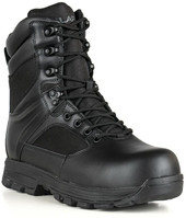 LA Police Gear Sector Black 8" Side-Zip Waterproof Duty Boot  D8201SZWPBK  Thumbnail Image