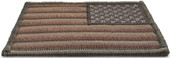 LA Police Gear Embroidered Reversed US Flag Patch PATCH-EMB-FLAG-REV Thumbnail Image