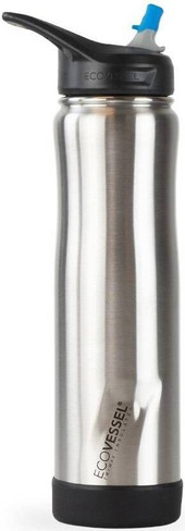 Eco Vessel The Summit 24 oz Stainless Steel Insulated Straw Water Bottle SUMT24 Thumbnail Image